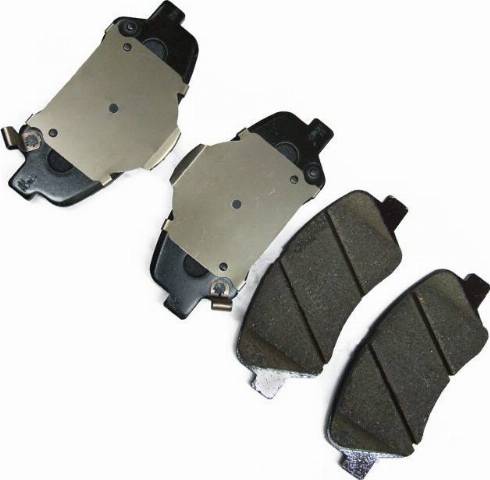 Hyundai 58101-4LA00 - Brake Pad Set, disc brake www.autospares.lv