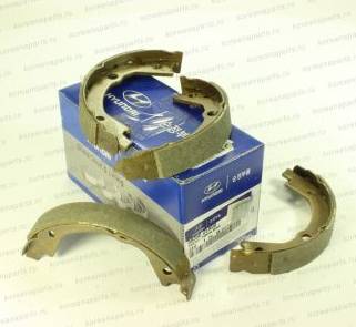 Hyundai 583502EA00 - Brake Shoe Set, parking brake www.autospares.lv