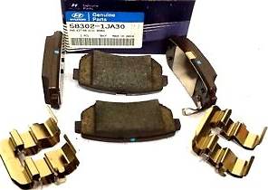 Hyundai 58302-1JA30 - Brake Pad Set, disc brake www.autospares.lv