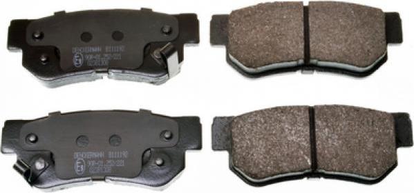 Hyundai 58302-2HA00 - Brake Pad Set, disc brake www.autospares.lv