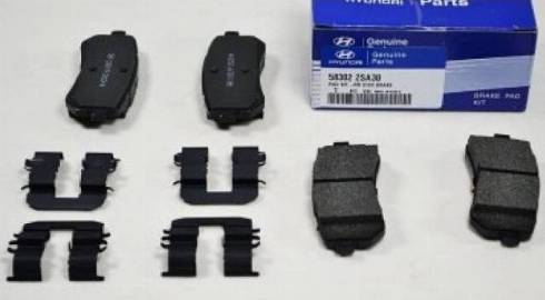 Hyundai 58302-2SA30 - Brake Pad Set, disc brake www.autospares.lv