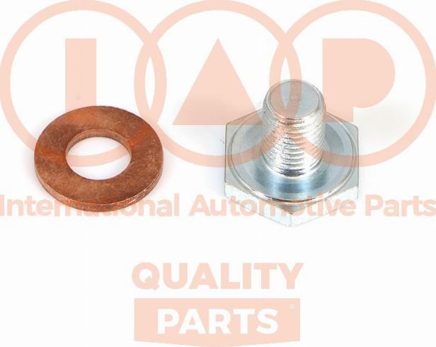 IAP QUALITY PARTS 162-11080 - Резьбовая пробка, масляный поддон www.autospares.lv