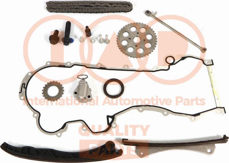 IAP QUALITY PARTS 127-16078KCP - Комплект цепи привода распредвала www.autospares.lv