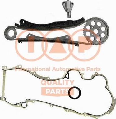 IAP QUALITY PARTS 12716077KC - Комплект цепи привода распредвала www.autospares.lv