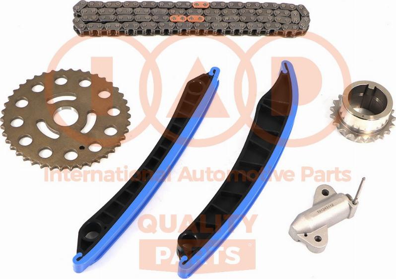 IAP QUALITY PARTS 127-13117K - Sadales vārpstas piedziņas ķēdes komplekts autospares.lv