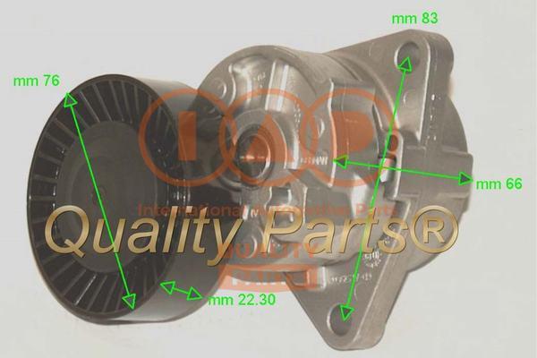 IAP QUALITY PARTS 12721154G - Parazīt / Vadrullītis, Ķīļrievu siksna autospares.lv