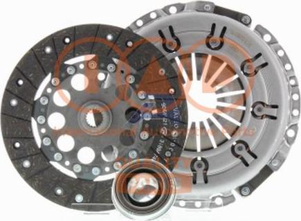 IAP QUALITY PARTS 201-12035 - Комплект сцепления www.autospares.lv