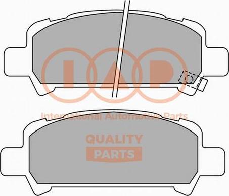 IAP QUALITY PARTS 704-15051P - Bremžu uzliku kompl., Disku bremzes autospares.lv