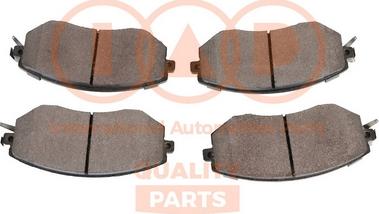 IAP QUALITY PARTS 704-15053 - Bremžu uzliku kompl., Disku bremzes autospares.lv