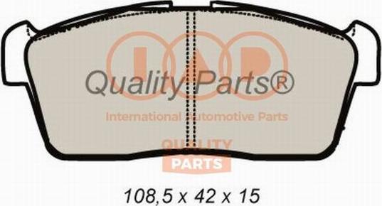 IAP QUALITY PARTS 704-16080 - Bremžu uzliku kompl., Disku bremzes autospares.lv