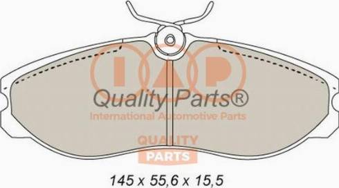 IAP QUALITY PARTS 704-13051X - Тормозные колодки, дисковые, комплект www.autospares.lv