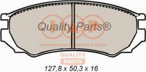 IAP QUALITY PARTS 704-13080X - Bremžu uzliku kompl., Disku bremzes autospares.lv