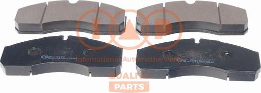 IAP QUALITY PARTS 704-13172X - Bremžu uzliku kompl., Disku bremzes www.autospares.lv