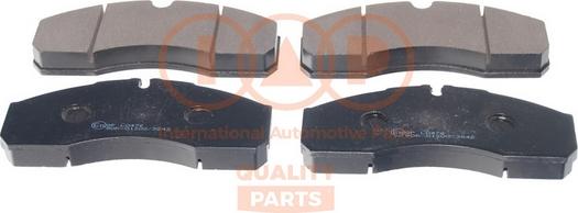 IAP QUALITY PARTS 704-13172 - Тормозные колодки, дисковые, комплект www.autospares.lv