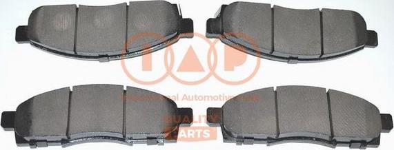 IAP QUALITY PARTS 704-13220X - Bremžu uzliku kompl., Disku bremzes www.autospares.lv