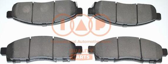 IAP QUALITY PARTS 704-13220 - Bremžu uzliku kompl., Disku bremzes www.autospares.lv