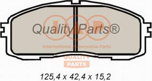 IAP QUALITY PARTS 704-17067 - Bremžu uzliku kompl., Disku bremzes autospares.lv