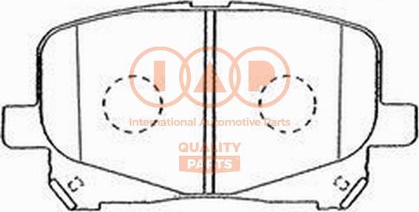 IAP QUALITY PARTS 704-17072P - Bremžu uzliku kompl., Disku bremzes autospares.lv