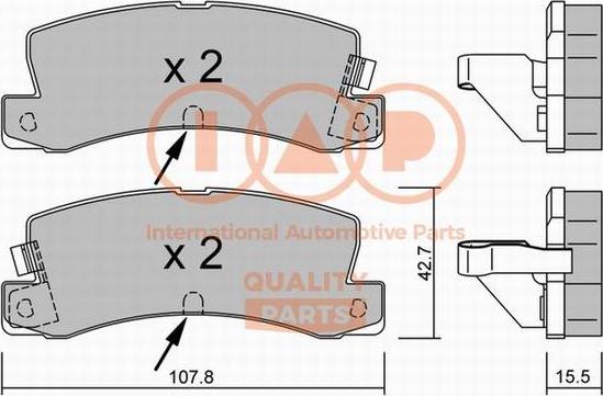 Magneti Marelli 323700024400 - Bremžu uzliku kompl., Disku bremzes autospares.lv