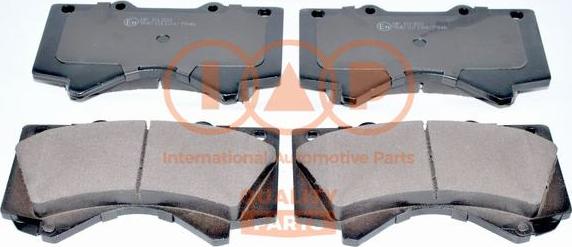 IAP QUALITY PARTS 704-17210X - Brake Pad Set, disc brake www.autospares.lv