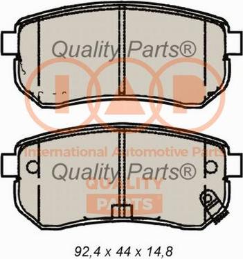 IAP QUALITY PARTS 704-21091 - Bremžu uzliku kompl., Disku bremzes autospares.lv