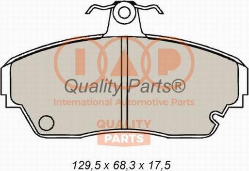 IAP QUALITY PARTS 704-22020G - Bremžu uzliku kompl., Disku bremzes autospares.lv