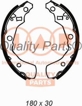 IAP QUALITY PARTS 705-03066 - Bremžu loku komplekts www.autospares.lv