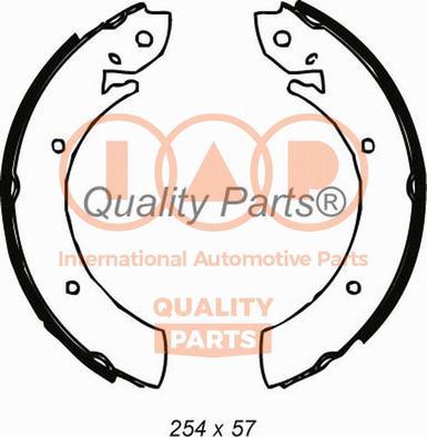 IAP QUALITY PARTS 705-07060 - Bremžu loku komplekts autospares.lv