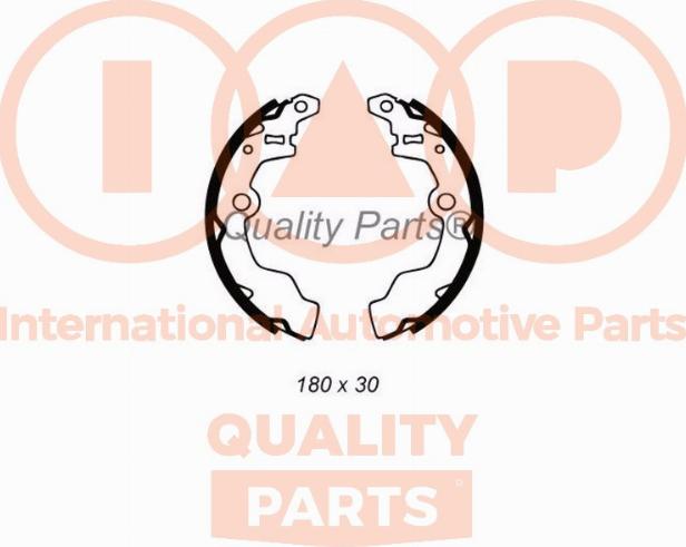 IAP QUALITY PARTS 70515011 - Комплект тормозных колодок, барабанные www.autospares.lv