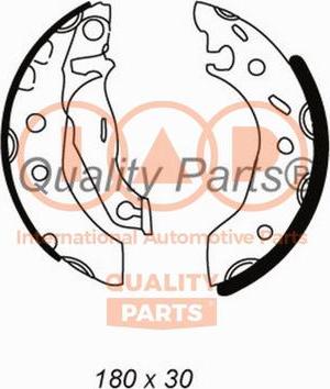 IAP QUALITY PARTS 705-11013 - Bremžu loku komplekts autospares.lv