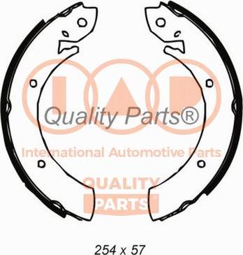 IAP QUALITY PARTS 705-18011 - Bremžu loku komplekts autospares.lv