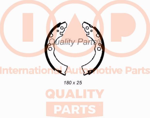 IAP QUALITY PARTS 705-13090 - Bremžu loku komplekts autospares.lv