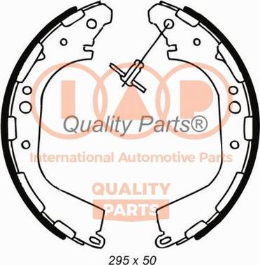 IAP QUALITY PARTS 705-13043 - Brake Shoe Set www.autospares.lv