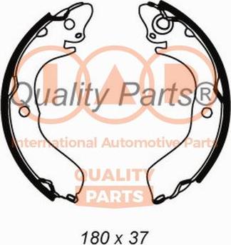 IAP QUALITY PARTS 705-12090 - Bremžu loku komplekts autospares.lv