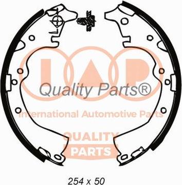 IAP QUALITY PARTS 705-17050 - Brake Shoe Set www.autospares.lv