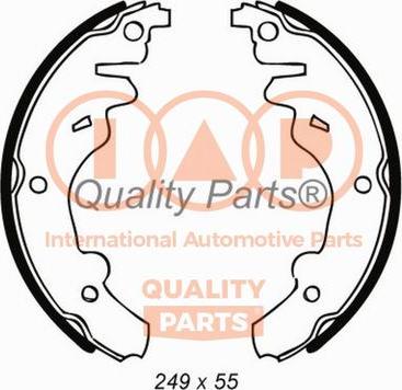 IAP QUALITY PARTS 705-21020 - Bremžu loku komplekts www.autospares.lv