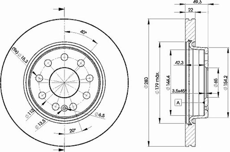 Icer 78BD5614 - Bremžu diski autospares.lv