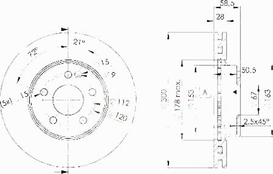 Icer 78BD0415 - Bremžu diski www.autospares.lv