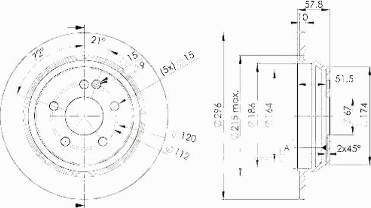 Icer 78BD0416 - Bremžu diski www.autospares.lv