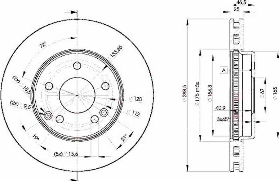 Icer 78BD0410 - Bremžu diski www.autospares.lv