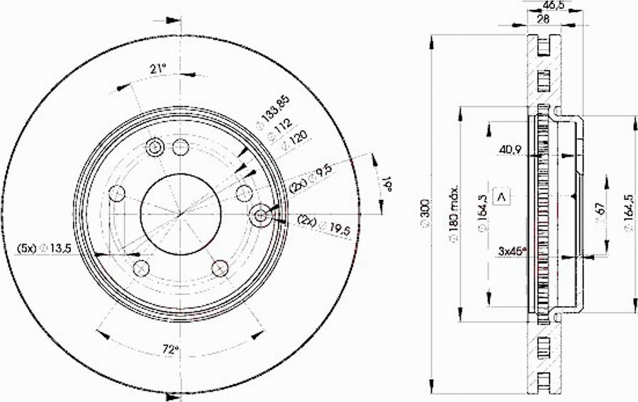 Icer 78BD0411 - Bremžu diski www.autospares.lv