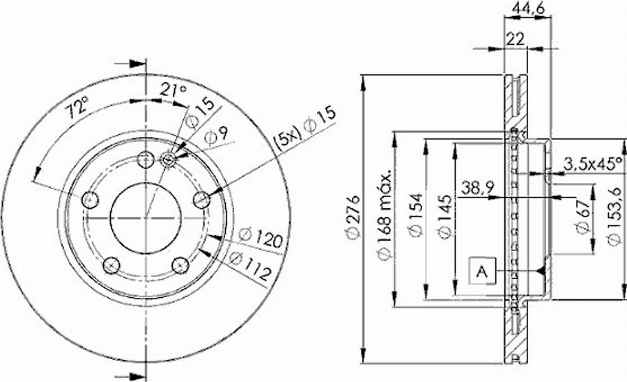 Icer 78BD0111 - Bremžu diski www.autospares.lv