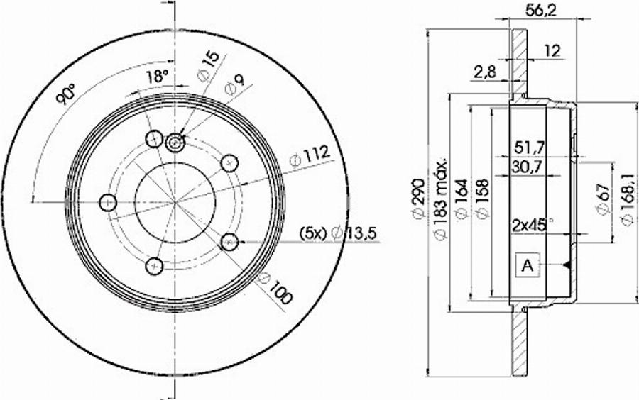 Icer 78BD1213 - Bremžu diski www.autospares.lv