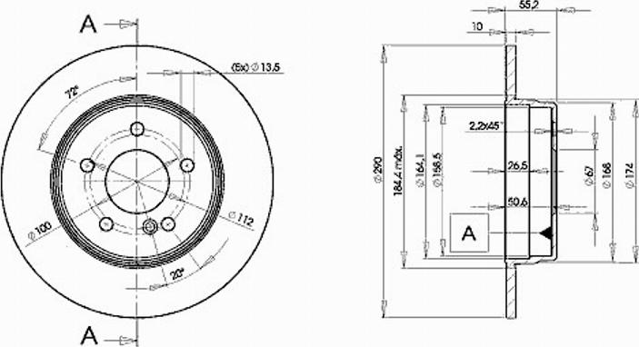 Icer 78BD3412 - Bremžu diski autospares.lv