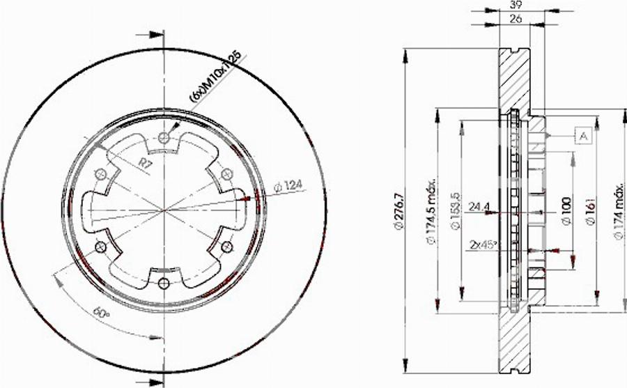 Icer 78BD3101 - Bremžu diski www.autospares.lv