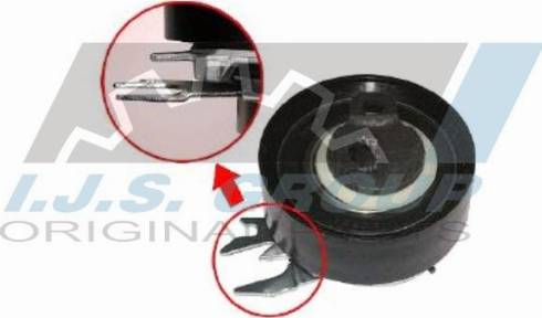 IJS GROUP 93-1500 - Tensioner Pulley, timing belt www.autospares.lv