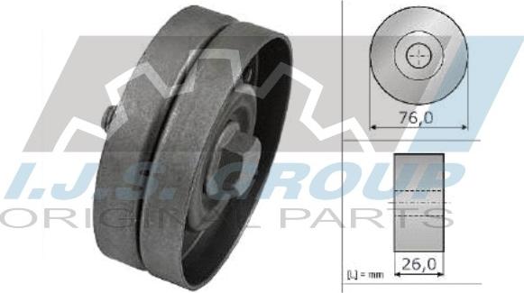 IJS GROUP 93-1198 - Parazīt / Vadrullītis, Ķīļrievu siksna autospares.lv