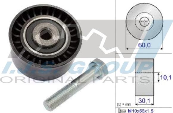 IJS GROUP 93-1882 - Deflection / Guide Pulley, timing belt www.autospares.lv