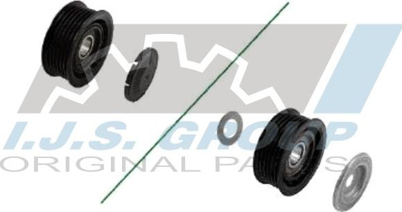 IJS GROUP 93-1269 - Pulley, v-ribbed belt www.autospares.lv