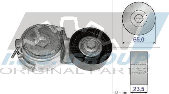 IJS GROUP 93-1205 - Натяжитель, поликлиновый ремень www.autospares.lv